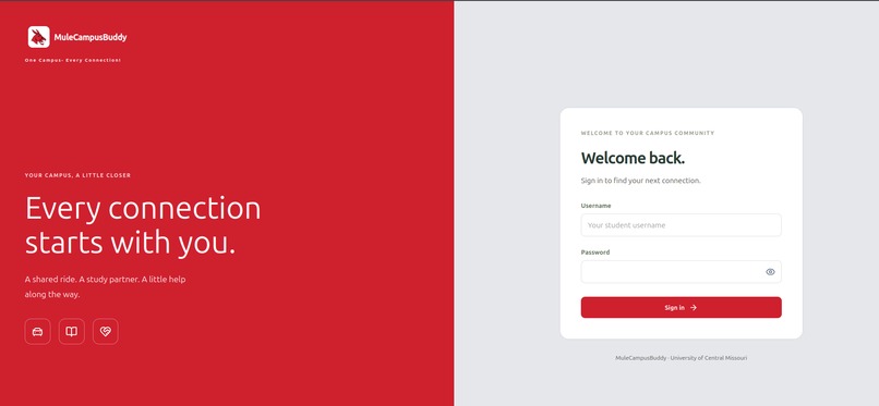 MuleCampusBuddy – screenshot 1