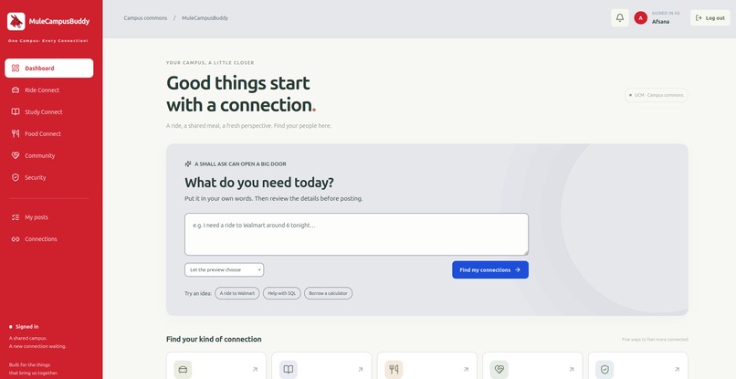 MuleCampusBuddy – screenshot 2