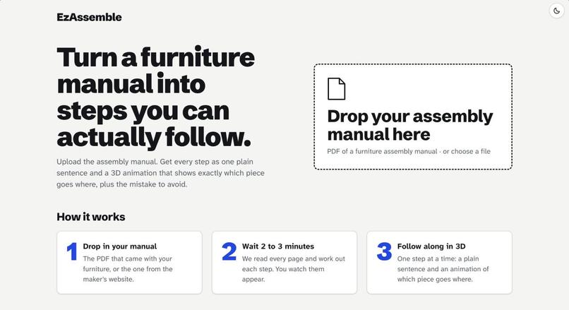 EzAssemble – screenshot 1