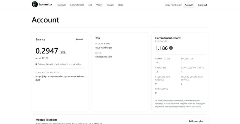 Kommitly – screenshot 6