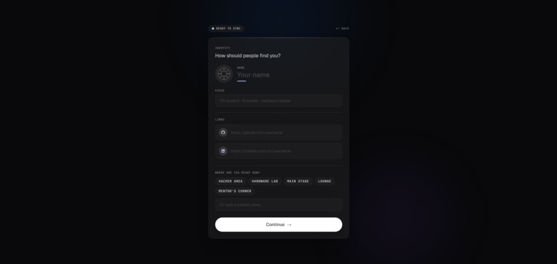 Glance: Zero-Click Connections – screenshot 2