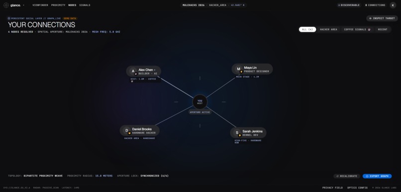 Glance: Zero-Click Connections – screenshot 8