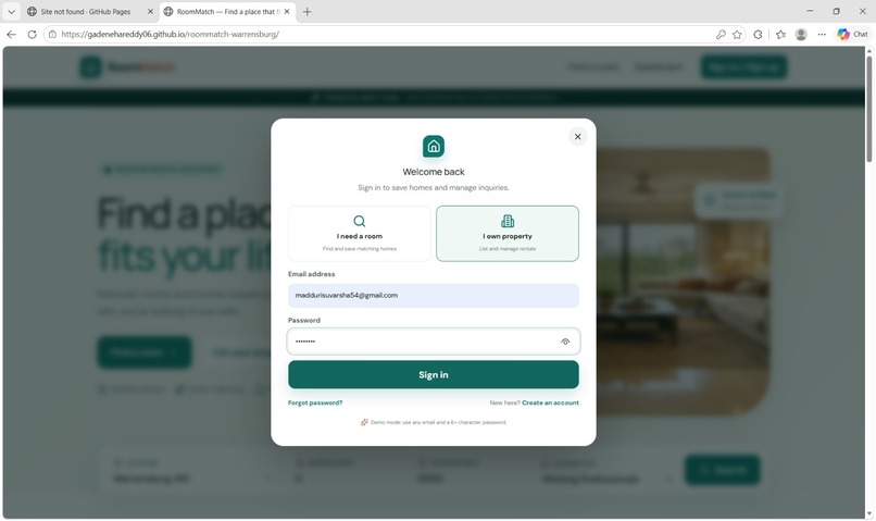 RoomMatch – screenshot 7