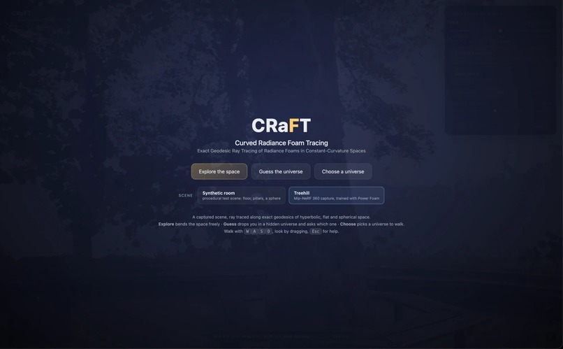 CRaFT: Curved Radiance Foam Tracing – screenshot 3