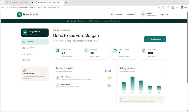 RoomMatch – screenshot 12