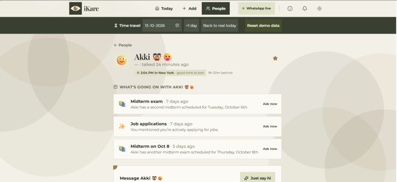 iKare – screenshot 1