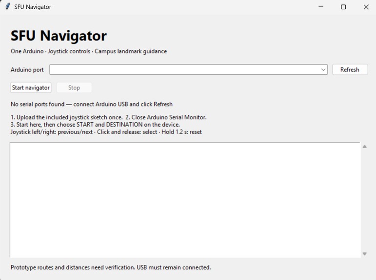 SFU Compass – screenshot 3