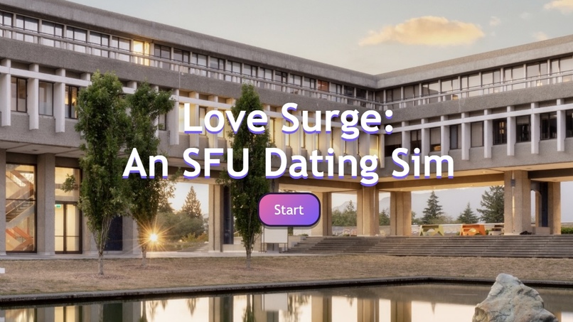 Love Surge: An SFU Dating Sim – screenshot 1