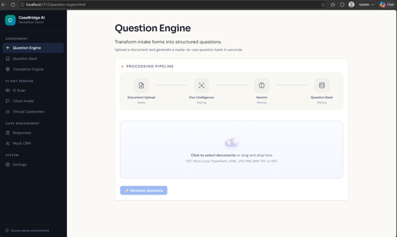 CaseBridge AI – screenshot 2