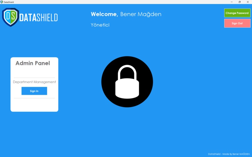 DataShield – screenshot 2