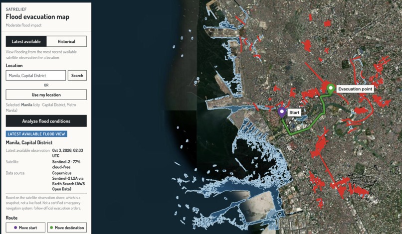 SATRELIEF – screenshot 2