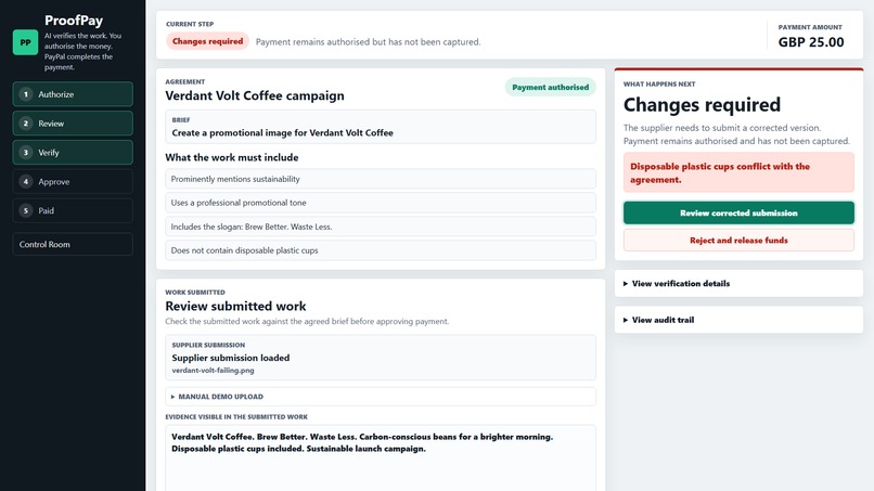 ProofPay – screenshot 4