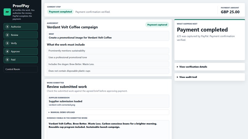 ProofPay – screenshot 5