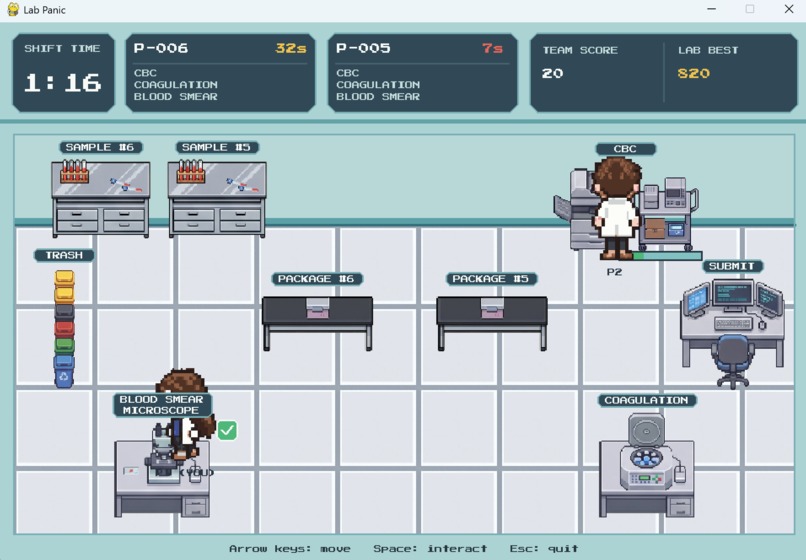 Lab Panic – screenshot 3
