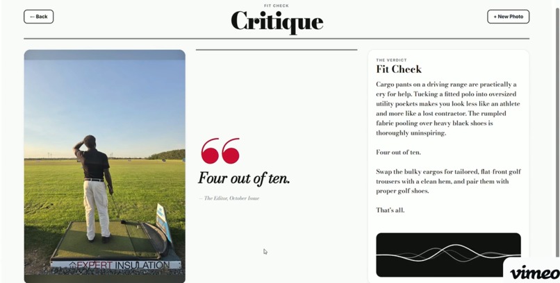 Gemini wears Prada – screenshot 3