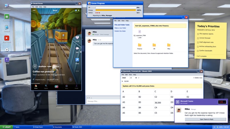 9to5 – screenshot 1