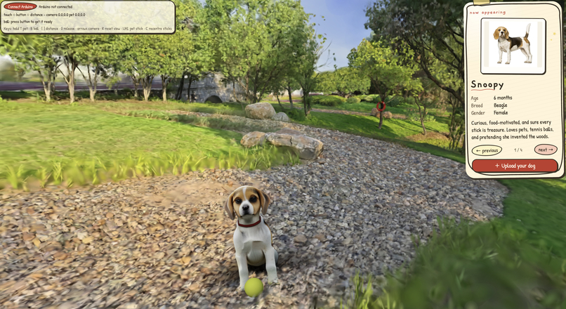 DAWGS: Animated with Gaussian Splat – screenshot 1