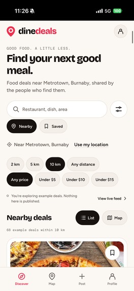 DishDeals – screenshot 2