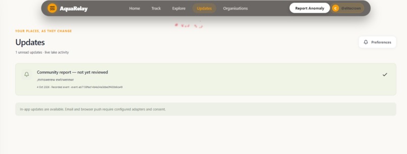 AquaRelay – screenshot 1