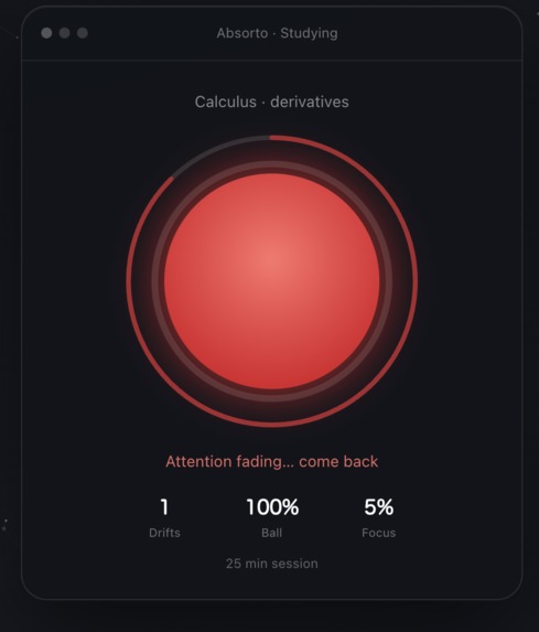 Absorto – screenshot 1