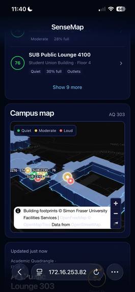 Sensemap – screenshot 1
