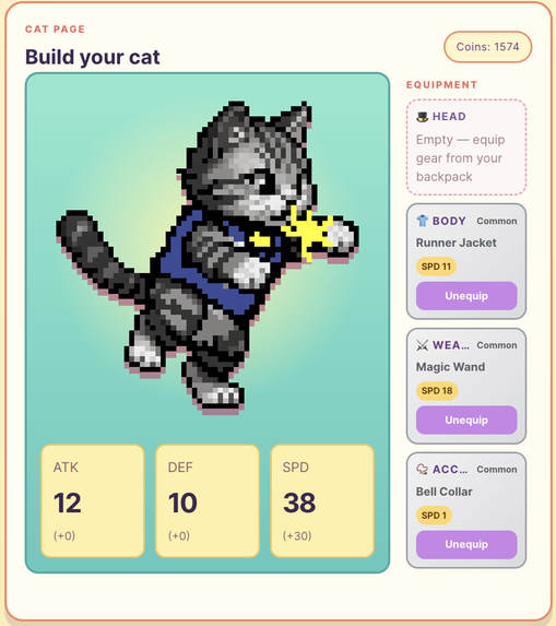 Pixel Cat Arena – screenshot 1