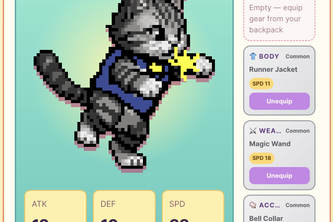 Pixel Cat Arena