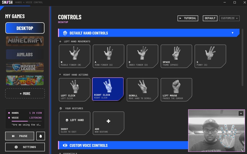 SWISH (Serial Wireless Interactive System for Humans) – screenshot 2