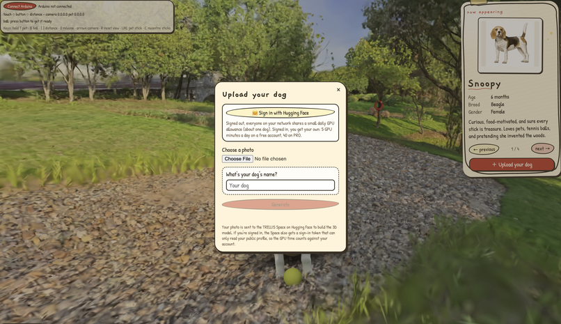 DAWGS: Animated with Gaussian Splat – screenshot 3