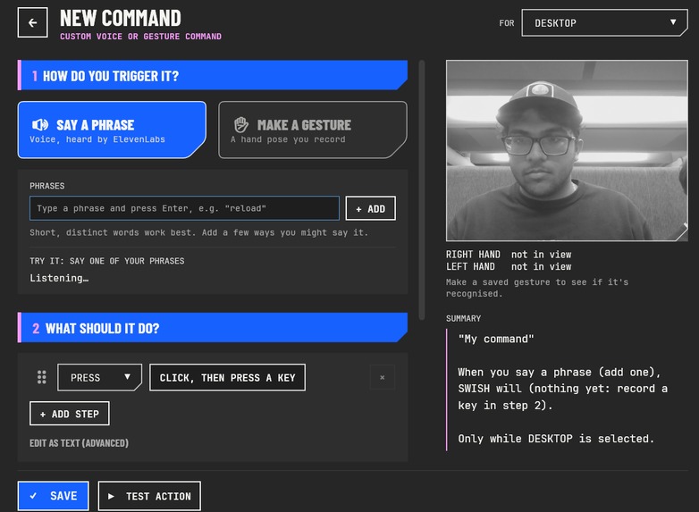 SWISH (Serial Wireless Interactive System for Humans) – screenshot 5