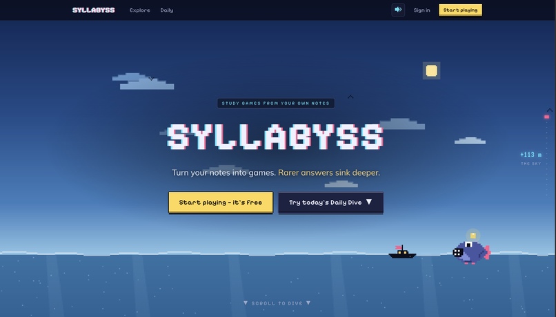 Syllabyss – screenshot 1