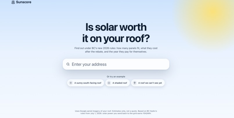 Sunscore – screenshot 1