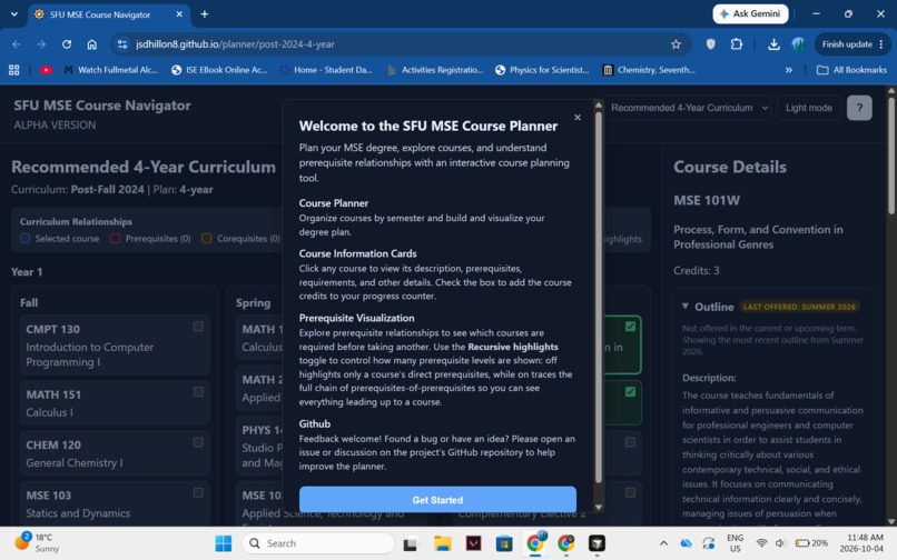 Engineering Course Planner – screenshot 4