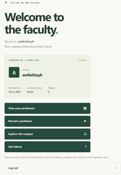 Professor GO – screenshot 1