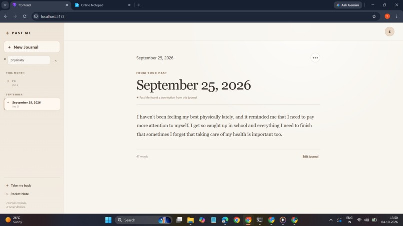 Past Me – screenshot 1