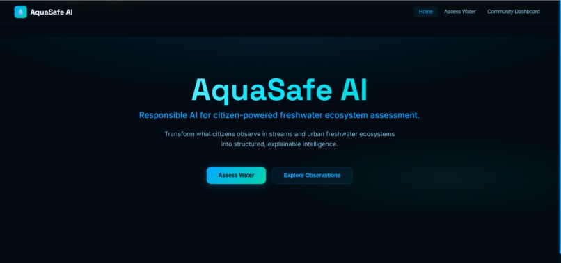 AquaSafe AI – screenshot 1