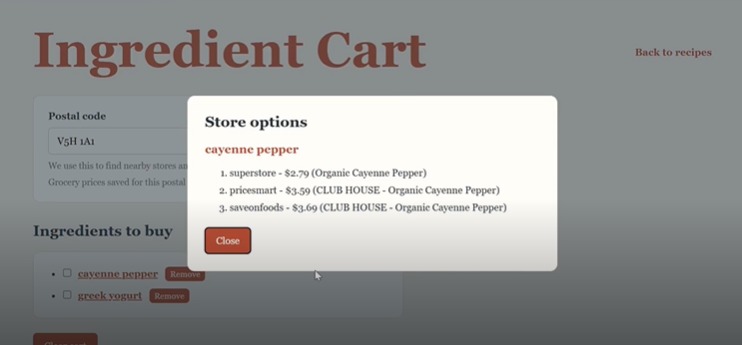 FoodFindr – screenshot 1