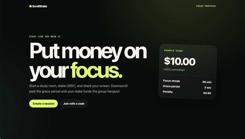 ScrollStake – screenshot 1