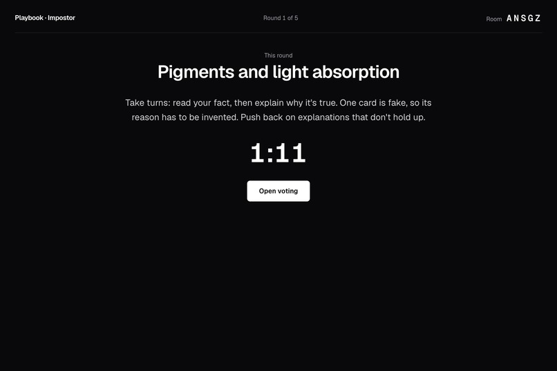 playbook – screenshot 2