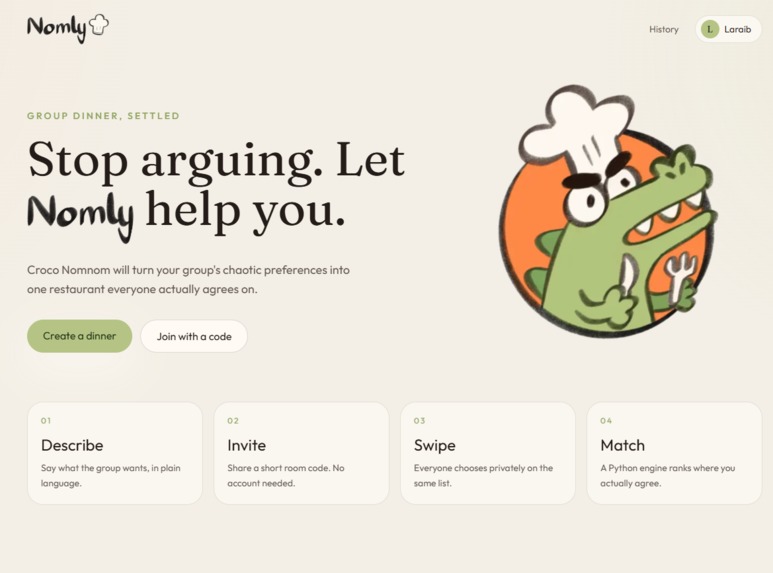Nomly – screenshot 2