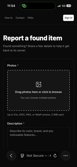 LostLens – screenshot 1