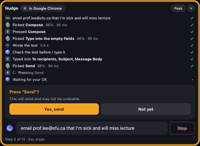 Nudge – screenshot 1