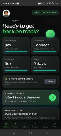 Rebound - Find your way back. – screenshot 1