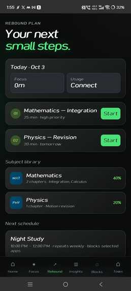 Rebound - Find your way back. – screenshot 2