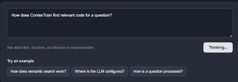 ContexTrain – screenshot 2