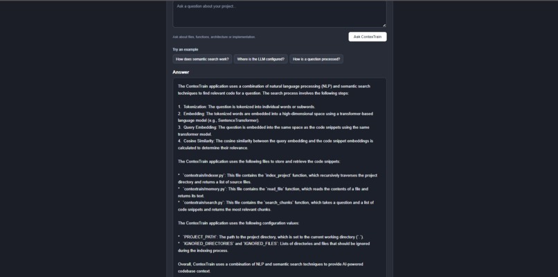 ContexTrain – screenshot 3