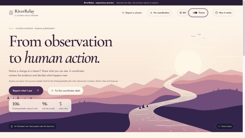 RiverRelay – screenshot 2