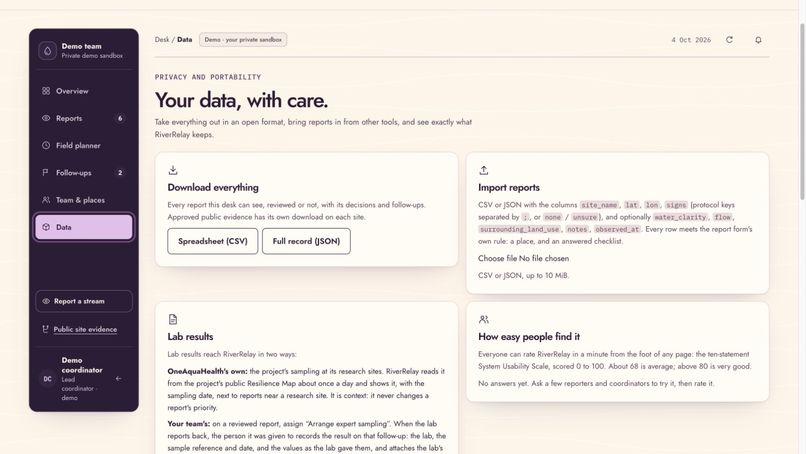 RiverRelay – screenshot 12