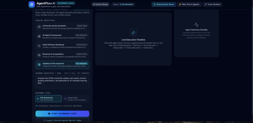 Agentflow Ai – screenshot 1