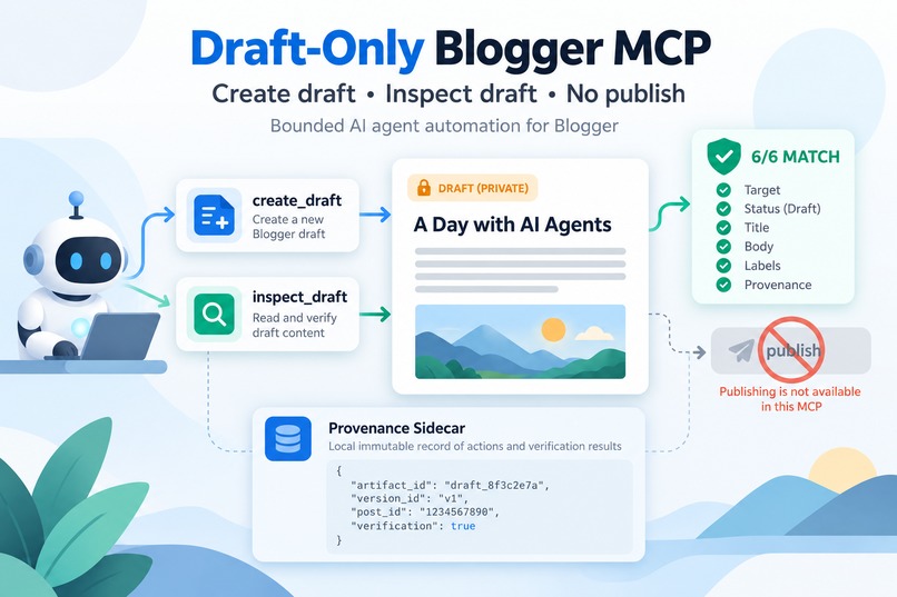 Draft-Only Blogger MCP – screenshot 1